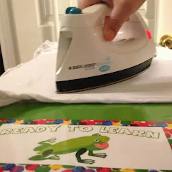 Laminating Using Synthetic Paper and An Iron